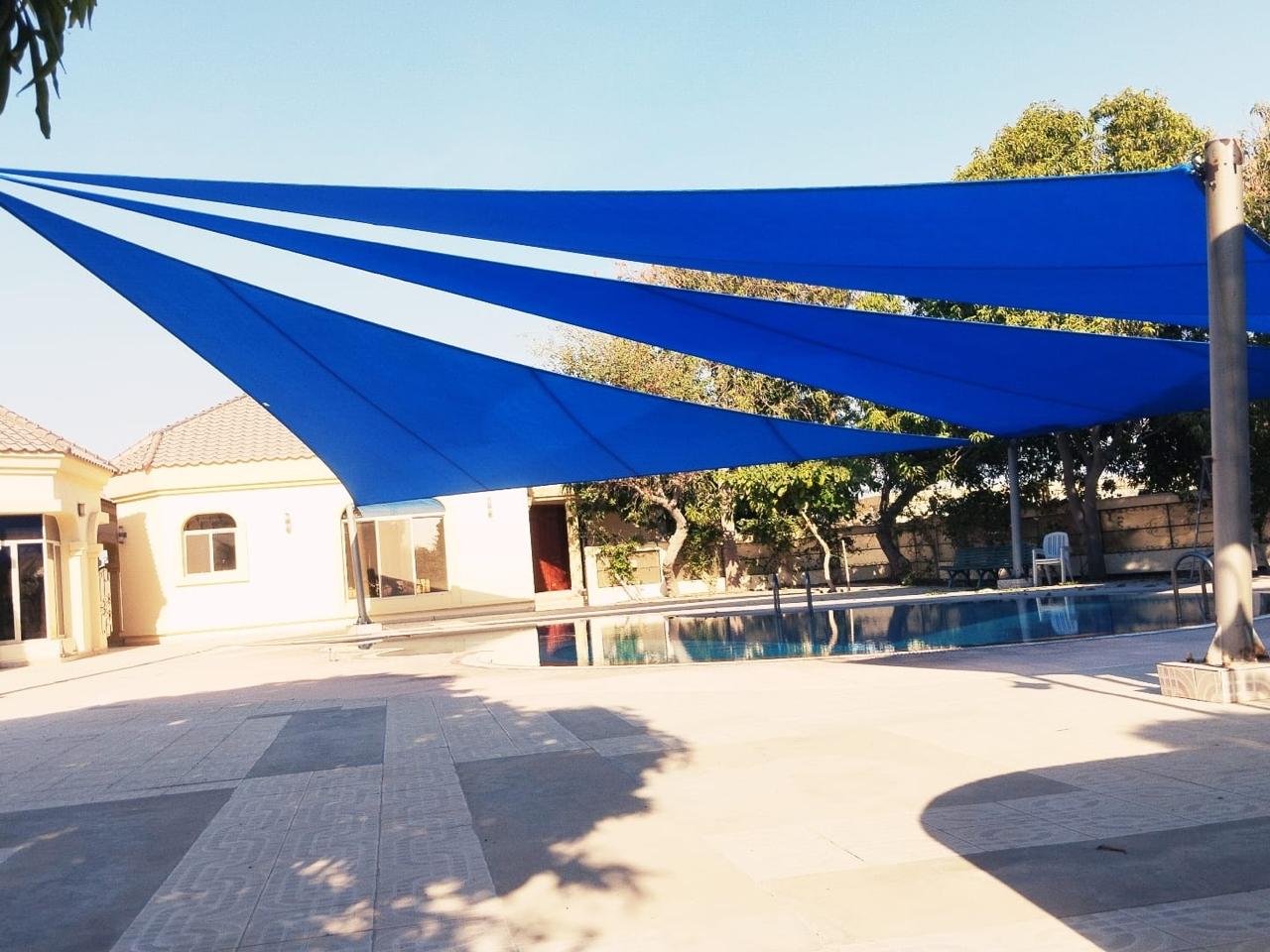 University Hostel Pool Shade